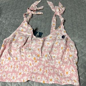 Pink Hollister blouse